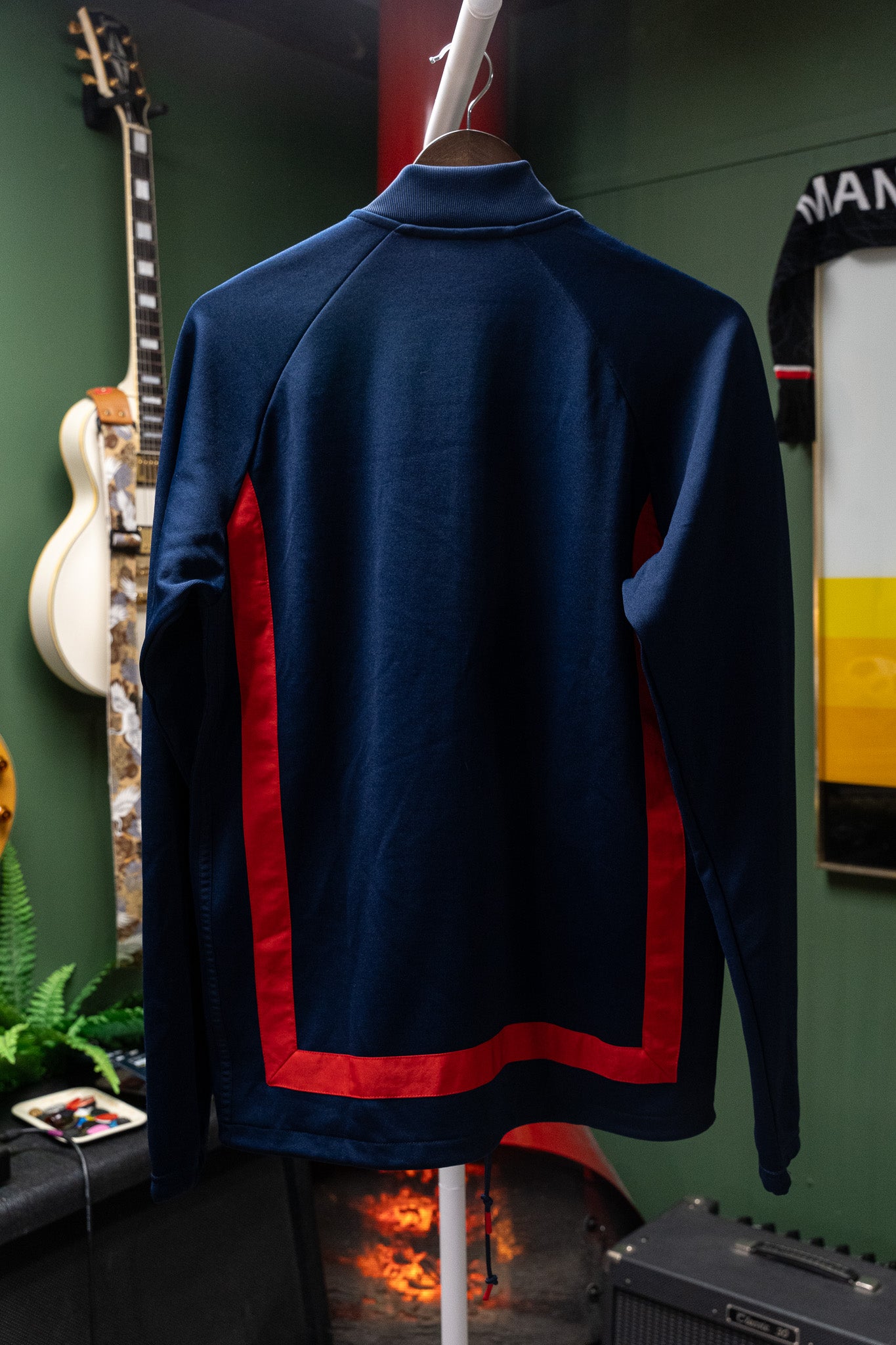 Adidas Originals Superstar 24K Warmup Track Jacket – Navy/Red – Men’s S - NWT