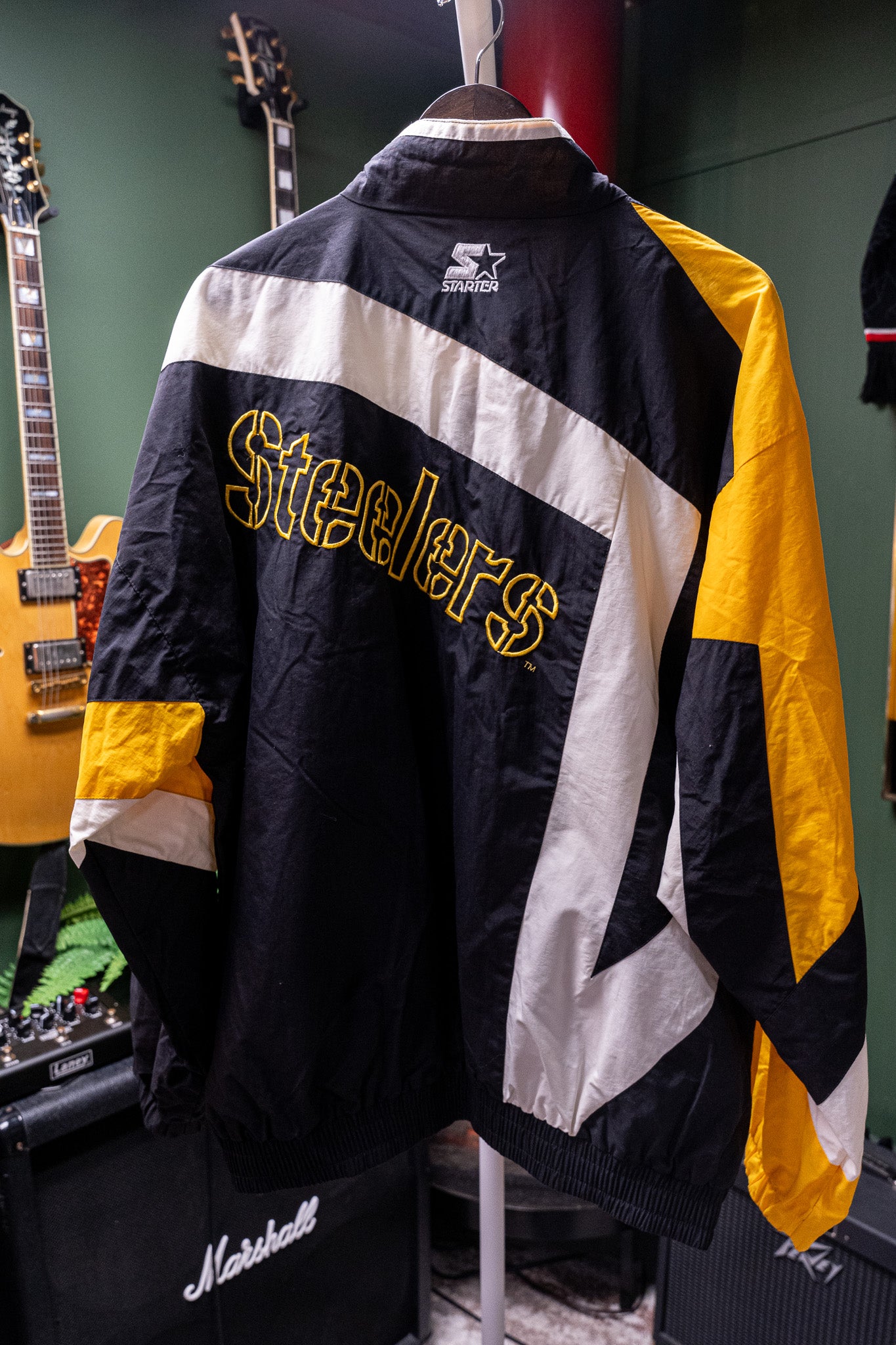 Vintage - Starter Pro Line - Pittsburgh Steelers Windbreaker - Size XL