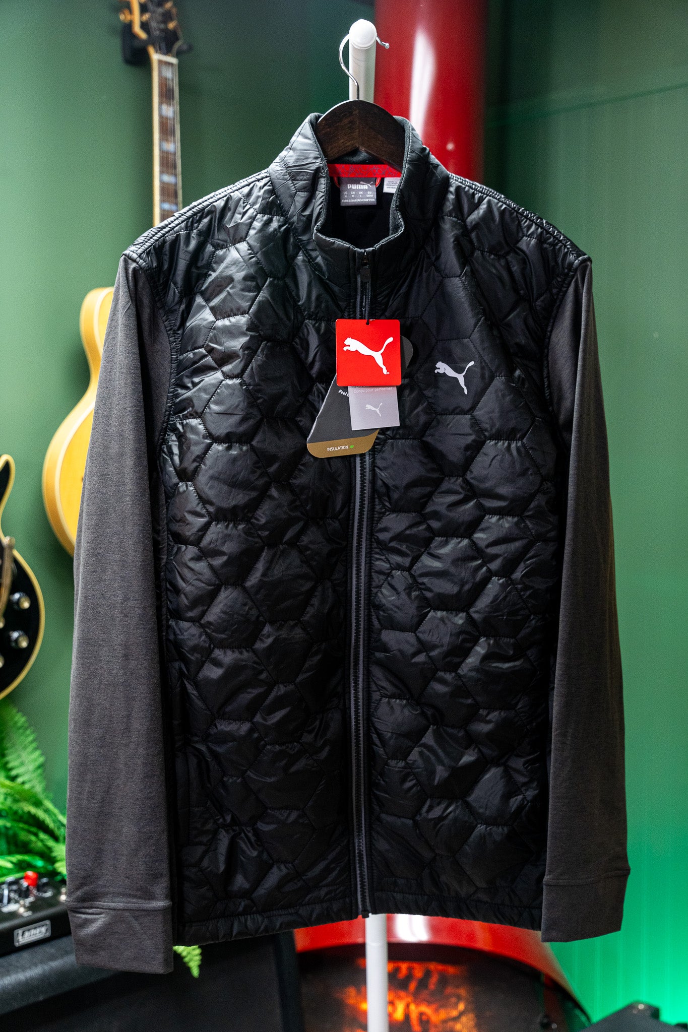 Puma Cloudspun WRMLBL Jacket – Black (Size M) - NWT