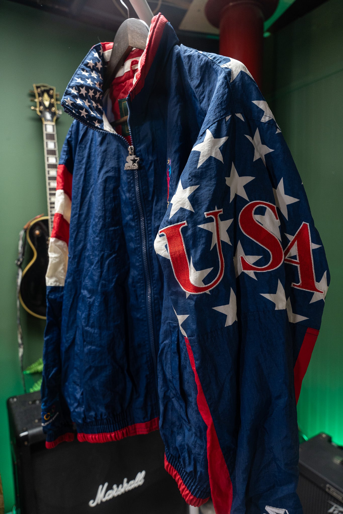 Vintage - 1996 Atlanta Olympics USA Jacket by Starter – Olympic Games Collection (Men's M)