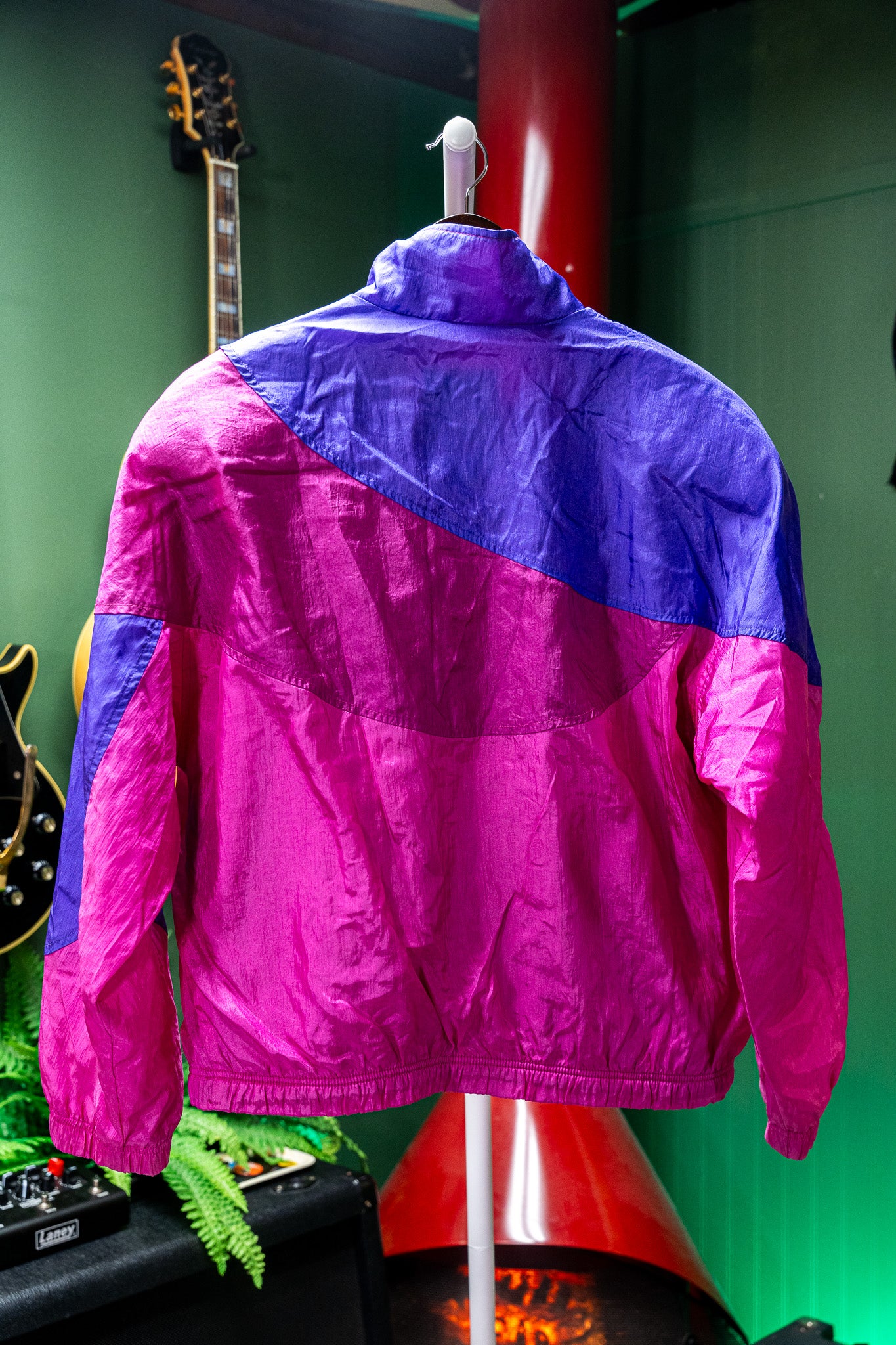 Vintage - 1992 USA Olympics Windbreaker (JCPenney Exclusive) – Magenta & Purple - Size L