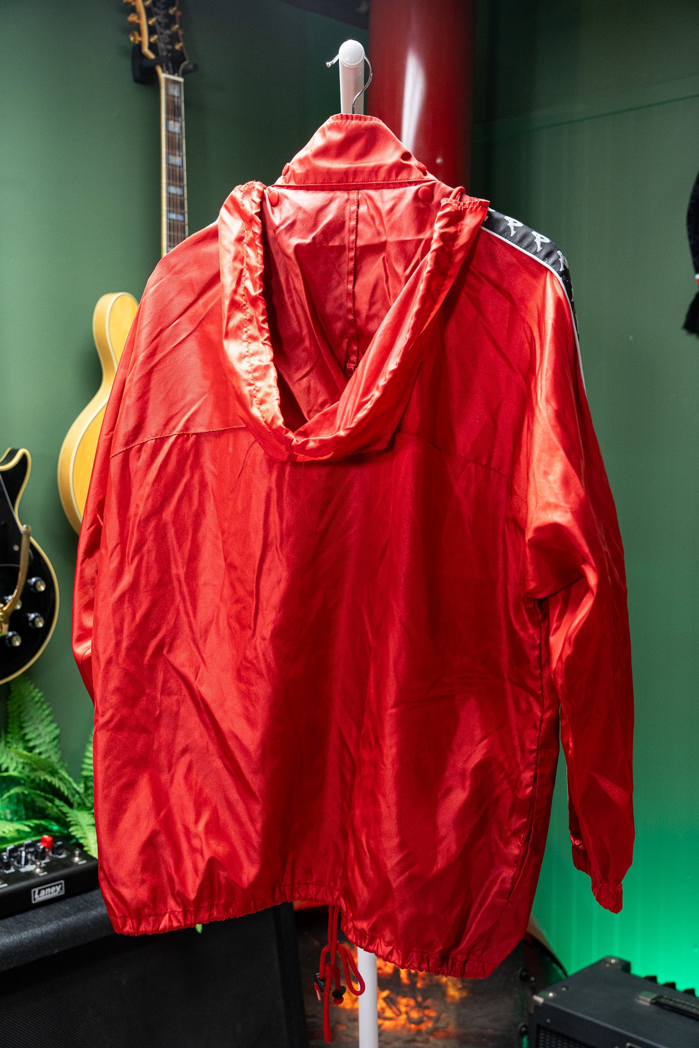 Vintage - Kappa Banda Red Windbreaker Jacket - Size M