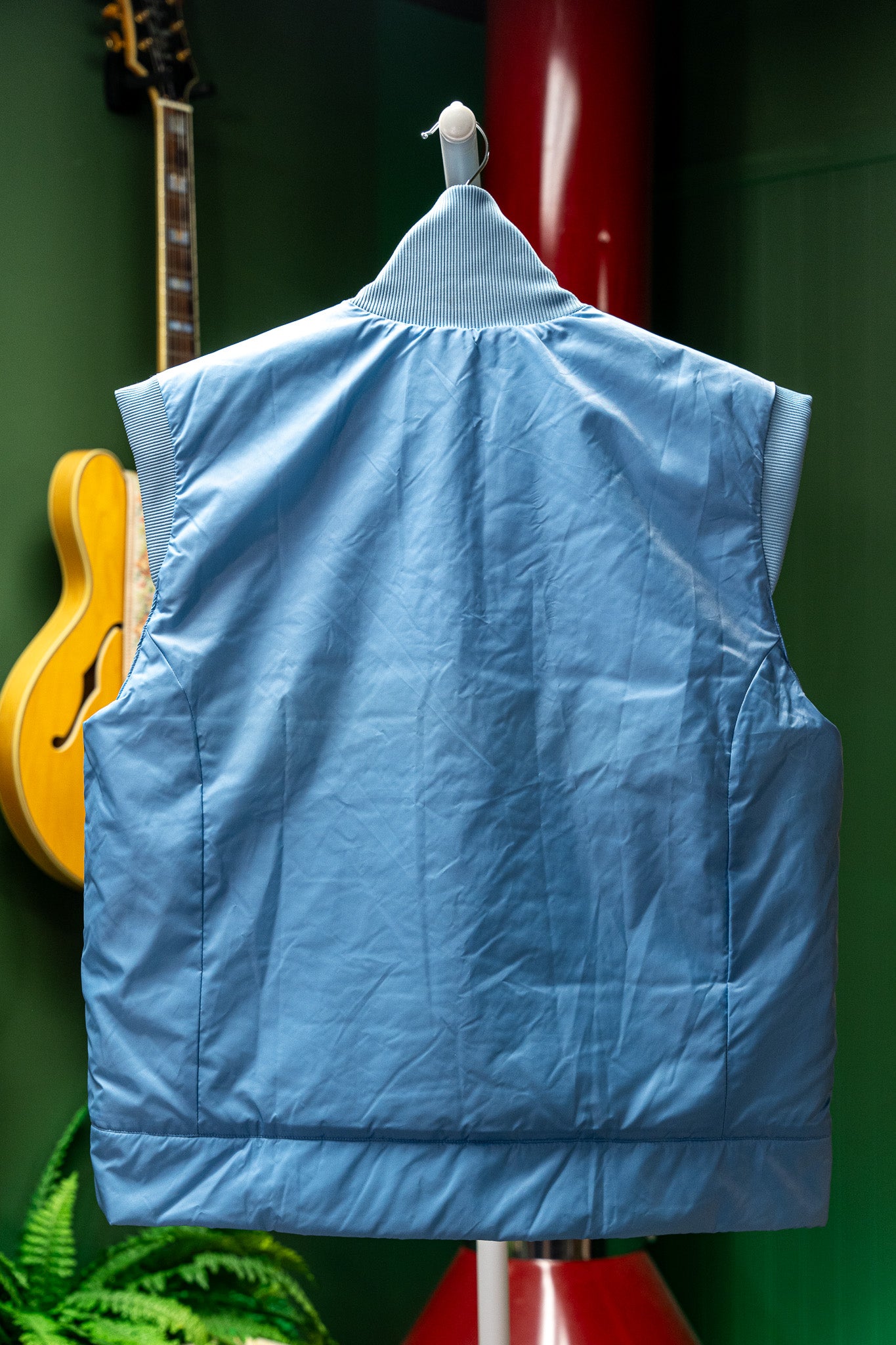 Vintage - Adidas Originals Sleeveless Puffer Vest – Powder Blue (Size S) - NWT