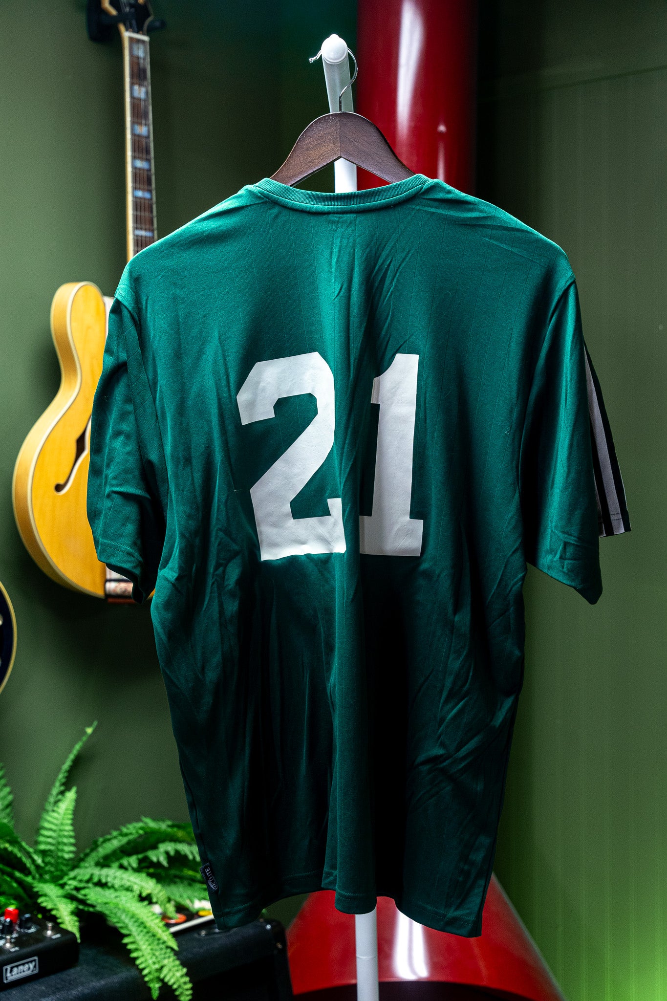 Vintage - Adidas Sporting Futbol Club Jersey - Forest Green #21 (M) 2004/2005