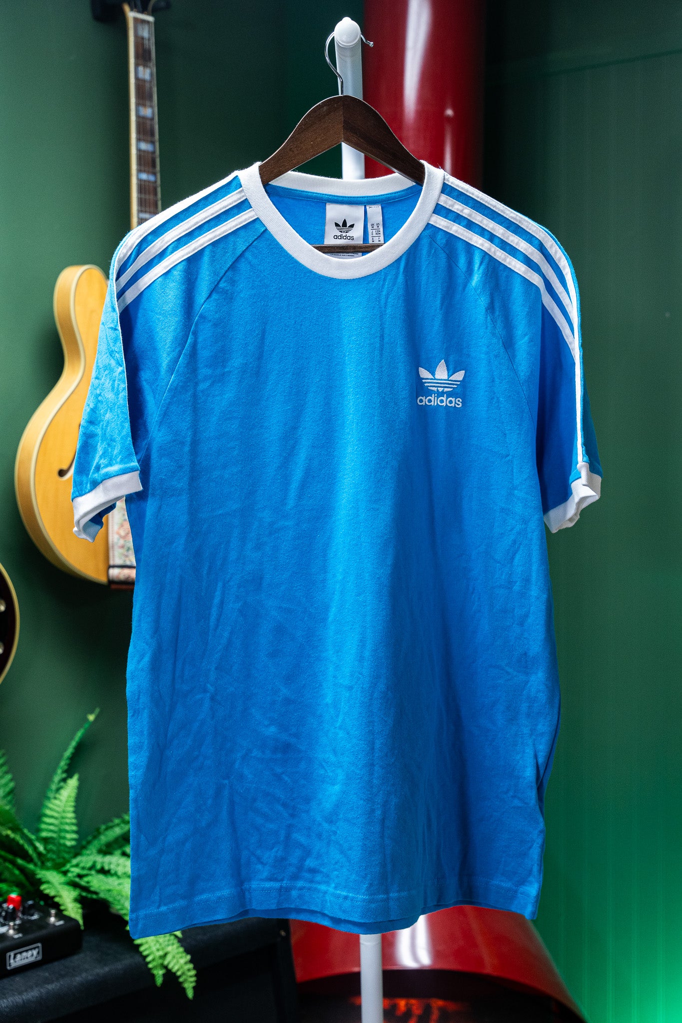 Adidas Originals - Trefoil T-Shirt – Blue/White (Size M) - NWT