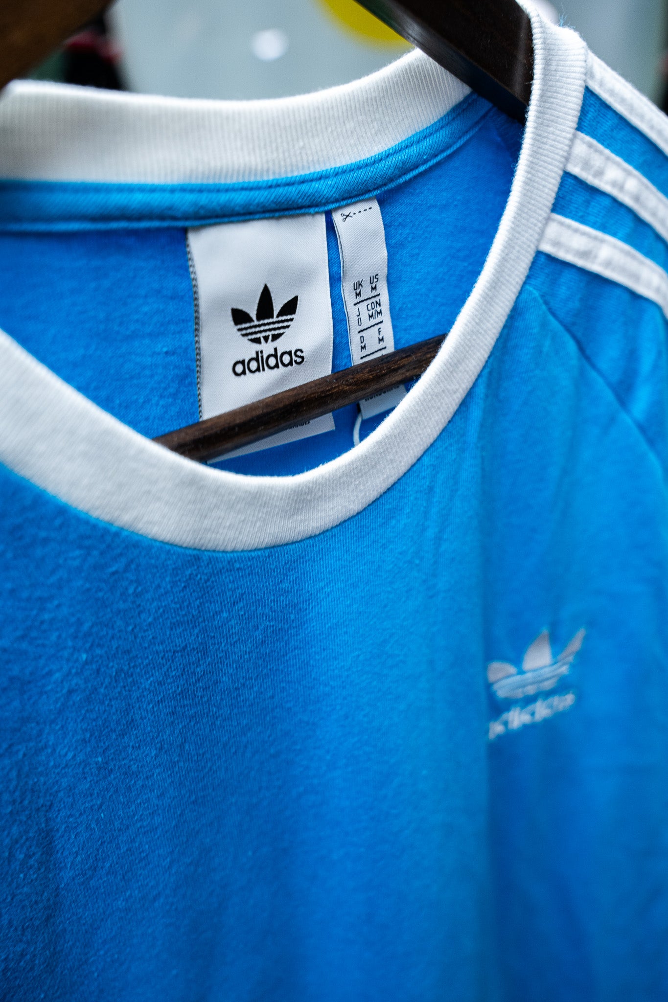 Adidas Originals - Trefoil T-Shirt – Blue/White (Size M) - NWT
