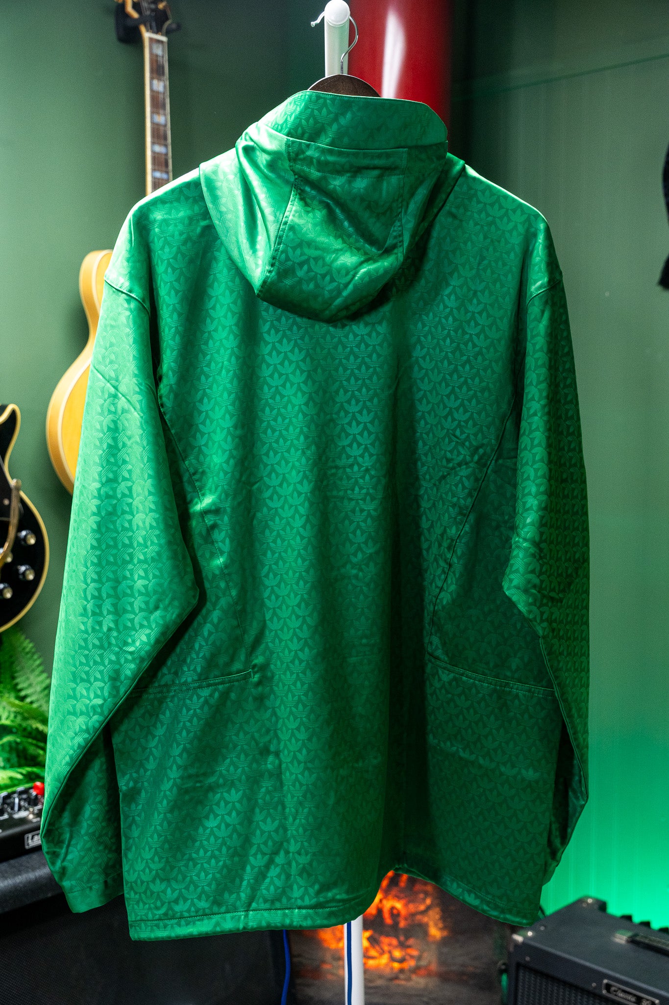 Adidas Originals - Adicolor Heritage Now Windbreaker - Green/Blue - Men's M