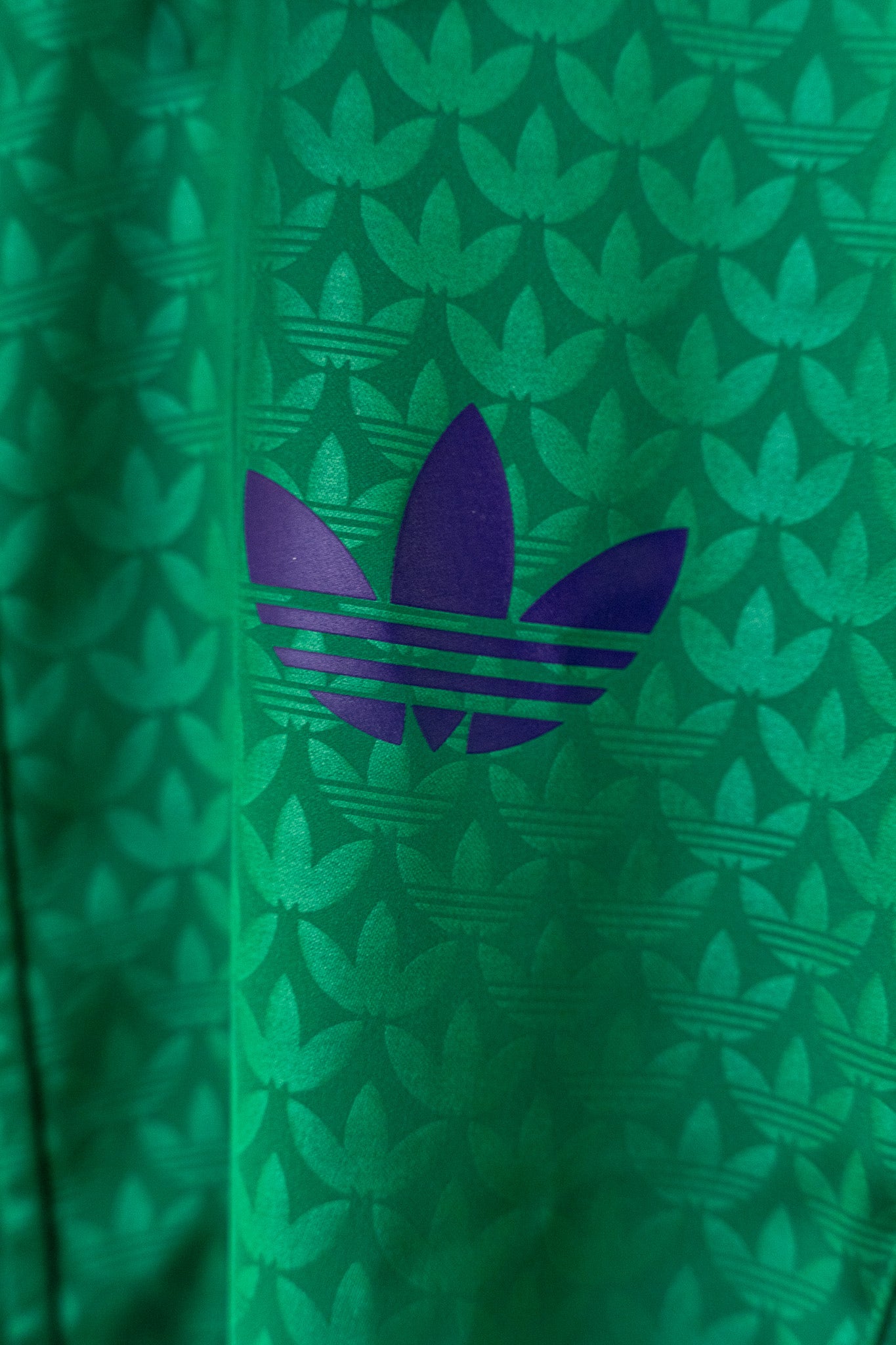 Adidas Originals - Adicolor Heritage Now Windbreaker - Green/Blue - Men's M