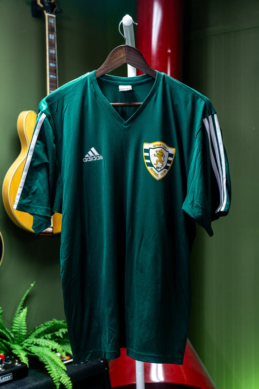 Vintage - Adidas Sporting Futbol Club Jersey - Forest Green #21 (M) 2004/2005